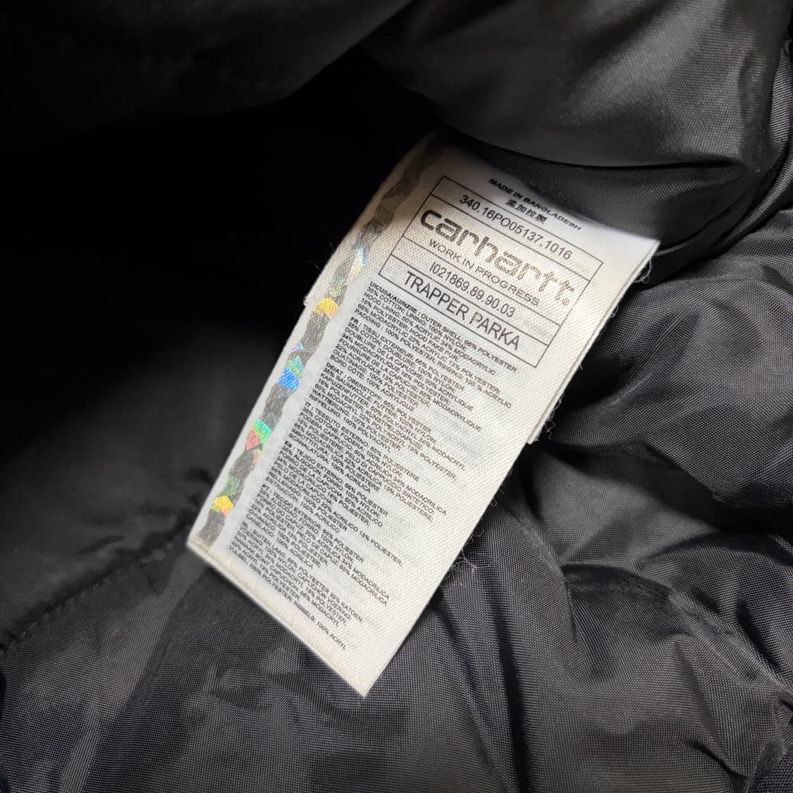 칼하트 트래퍼 파카  상품이미지4