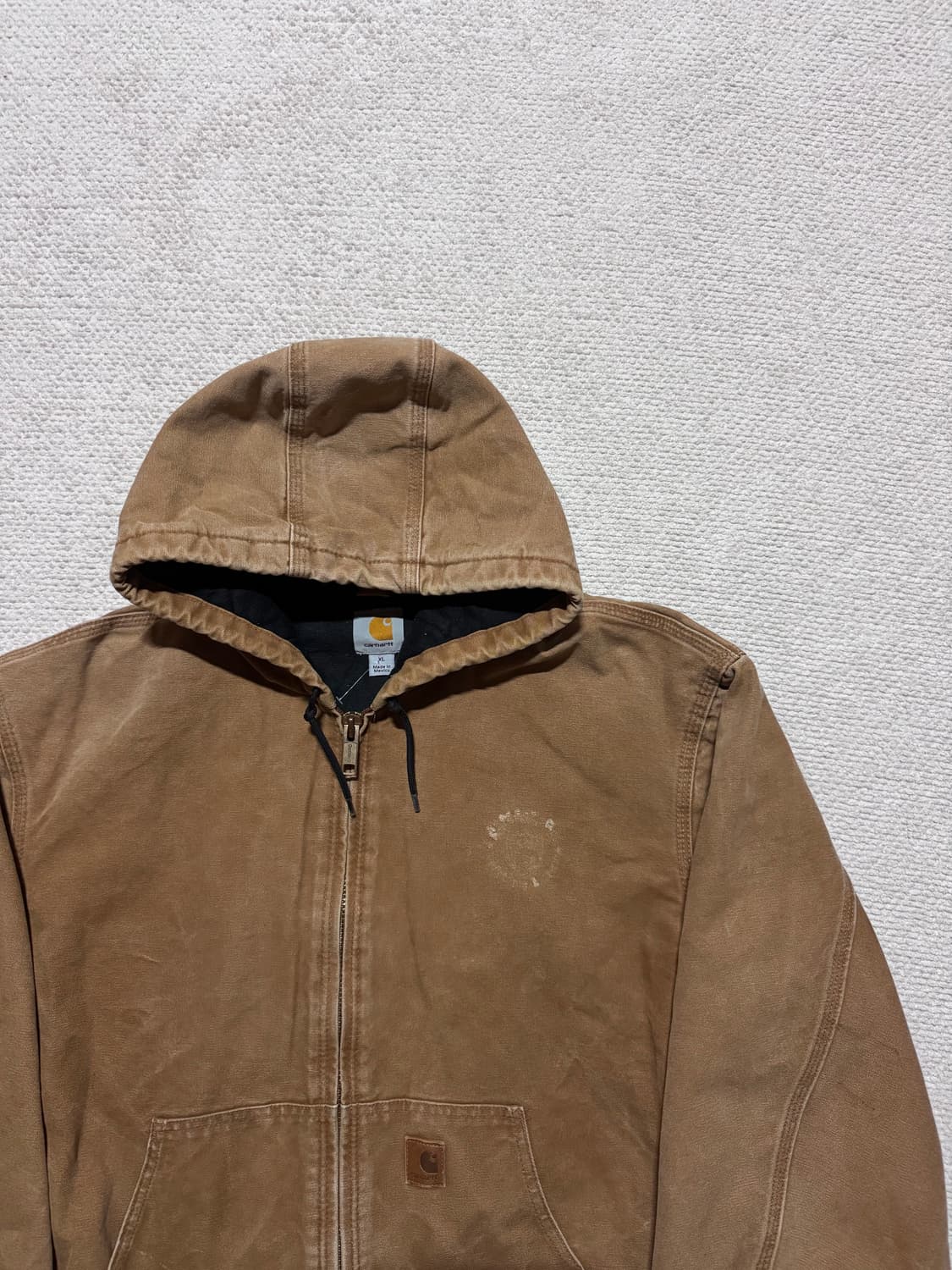 칼하트 J130 브라운 액티브 자켓 XL 상품이미지2