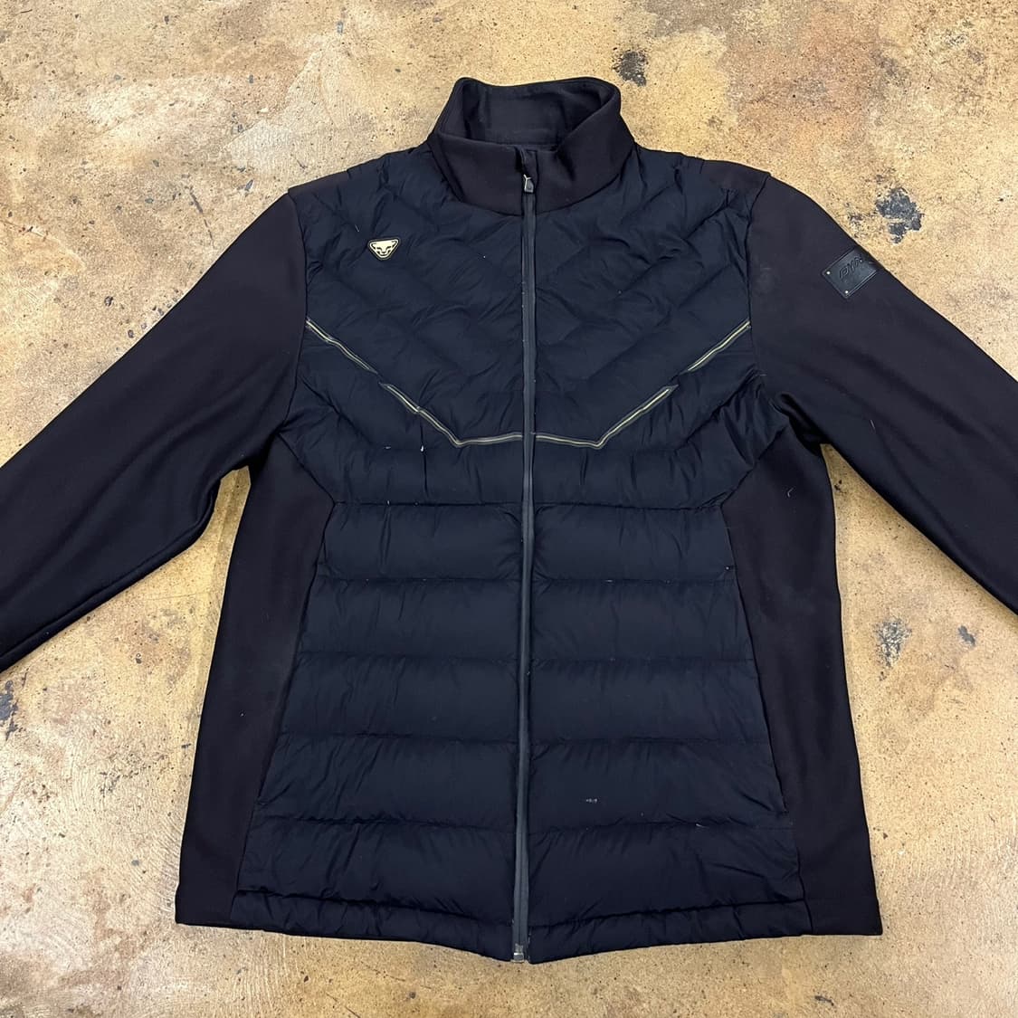 [정품/L] 다이나핏 블랙 패딩 자켓 b18 상품이미지3