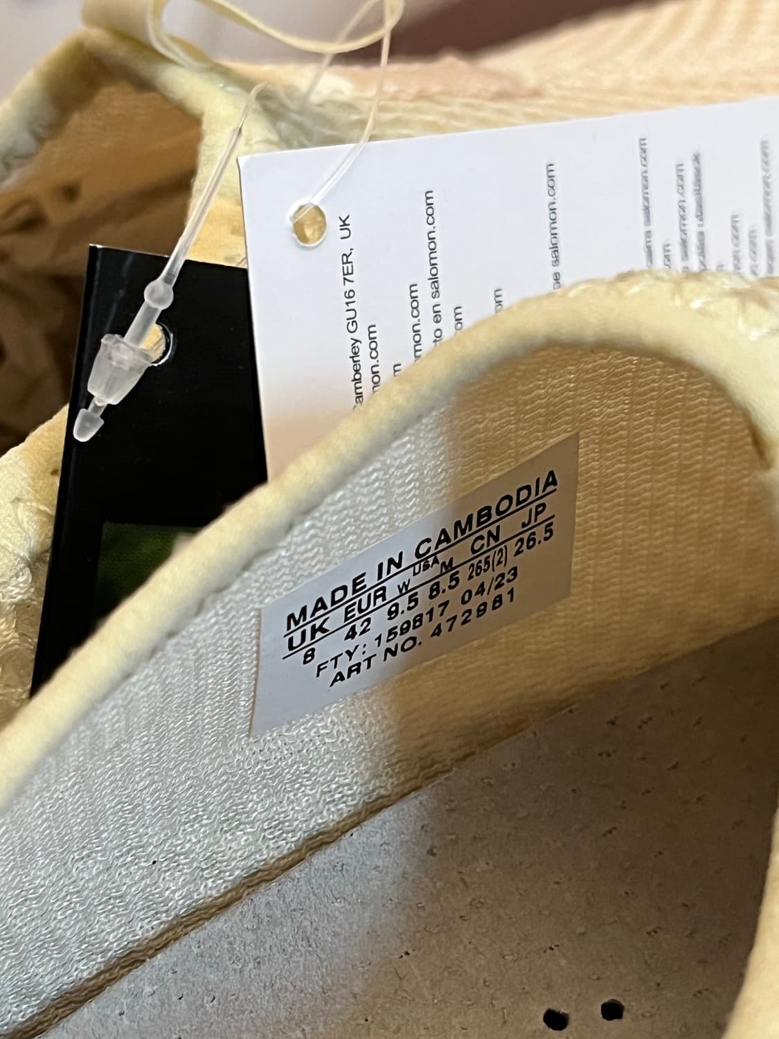 SALOMON 살로몬 RX moc 3.0 바닐라 아이스 265 상품이미지7