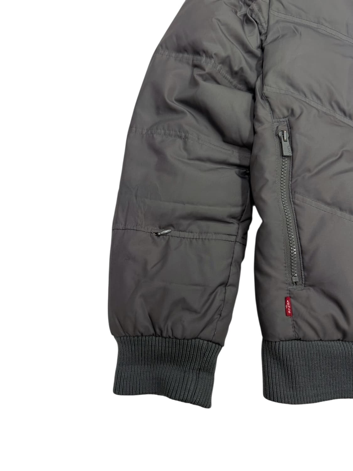 00s 리바이스 숏패딩 덕다운 그레이 (L)  상품이미지5