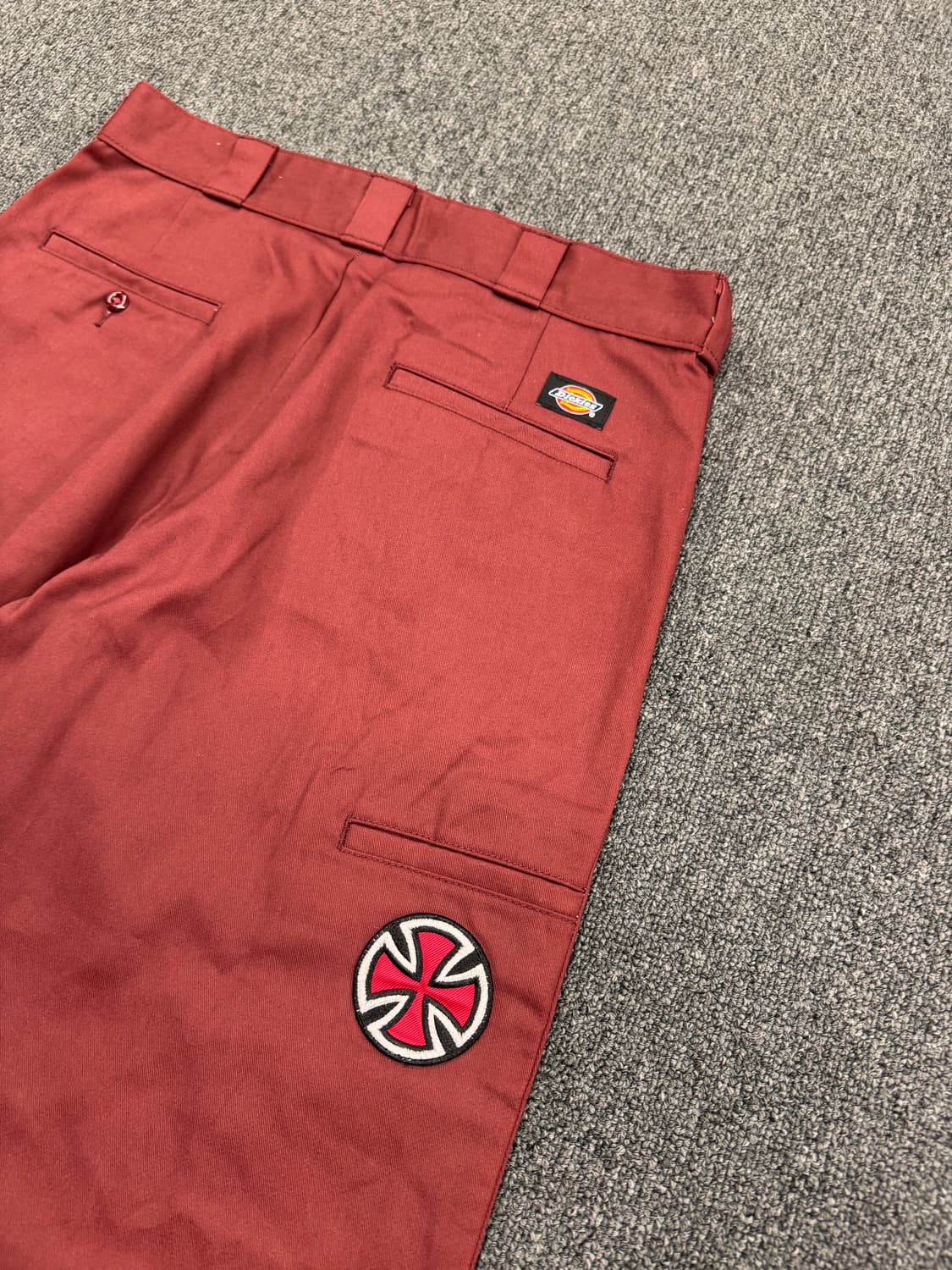 디키즈X인디펜던트 버건디 치노팬츠 상품이미지5