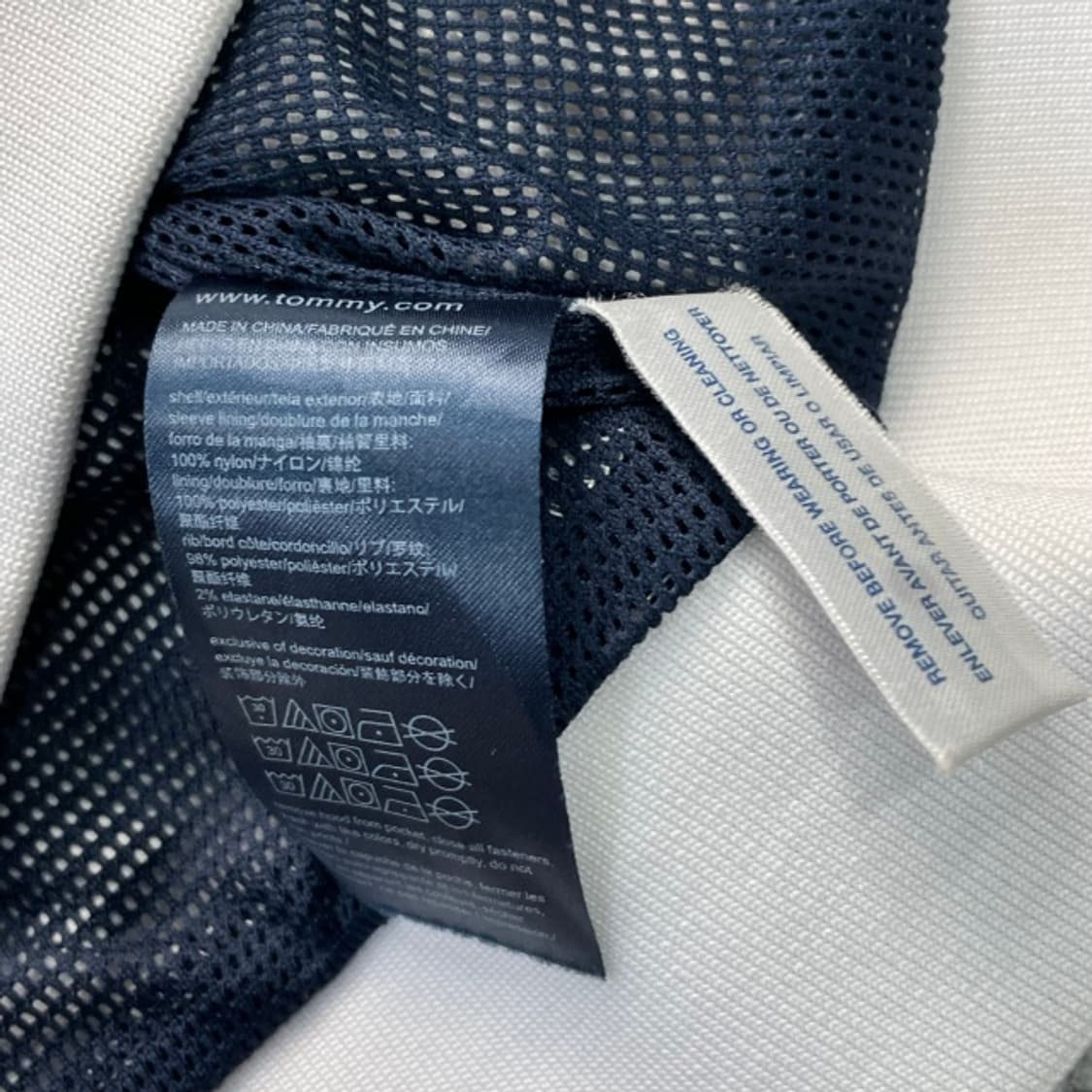 100 타미힐피거 바람막이 상품이미지4