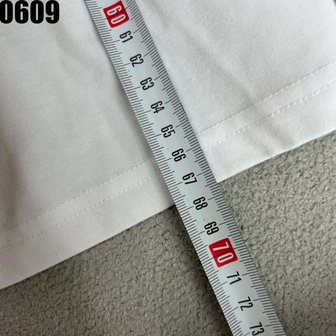 캘빈클라인 화이트 티셔츠  상품이미지5