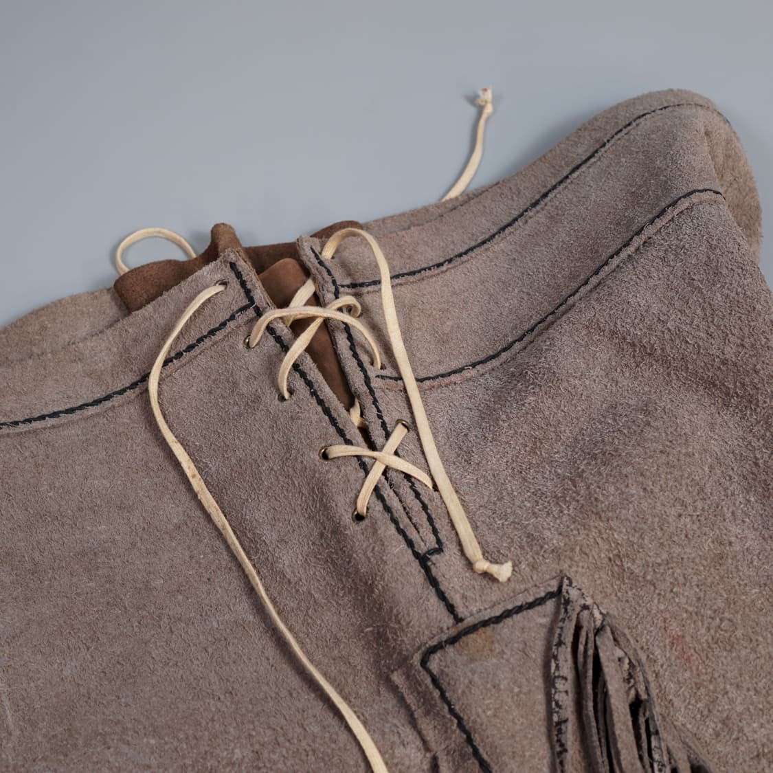 오리지널 웨스턴 Buckskin 사슴가죽 비즈 팬츠 상품이미지7