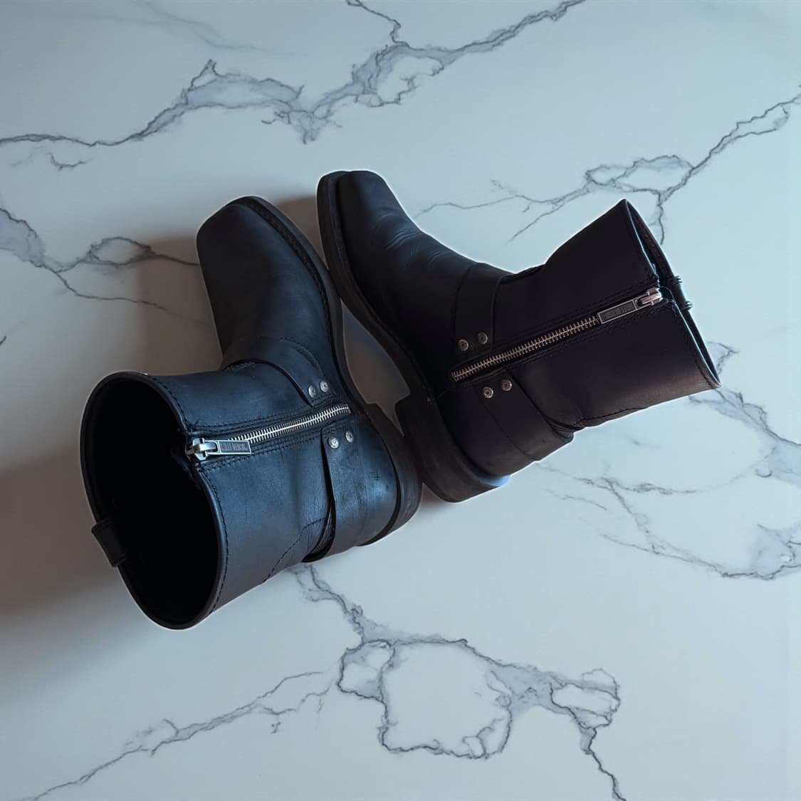 US7.5/ 할리데이비슨 엔지니어드 바이커 부츠 상품이미지8