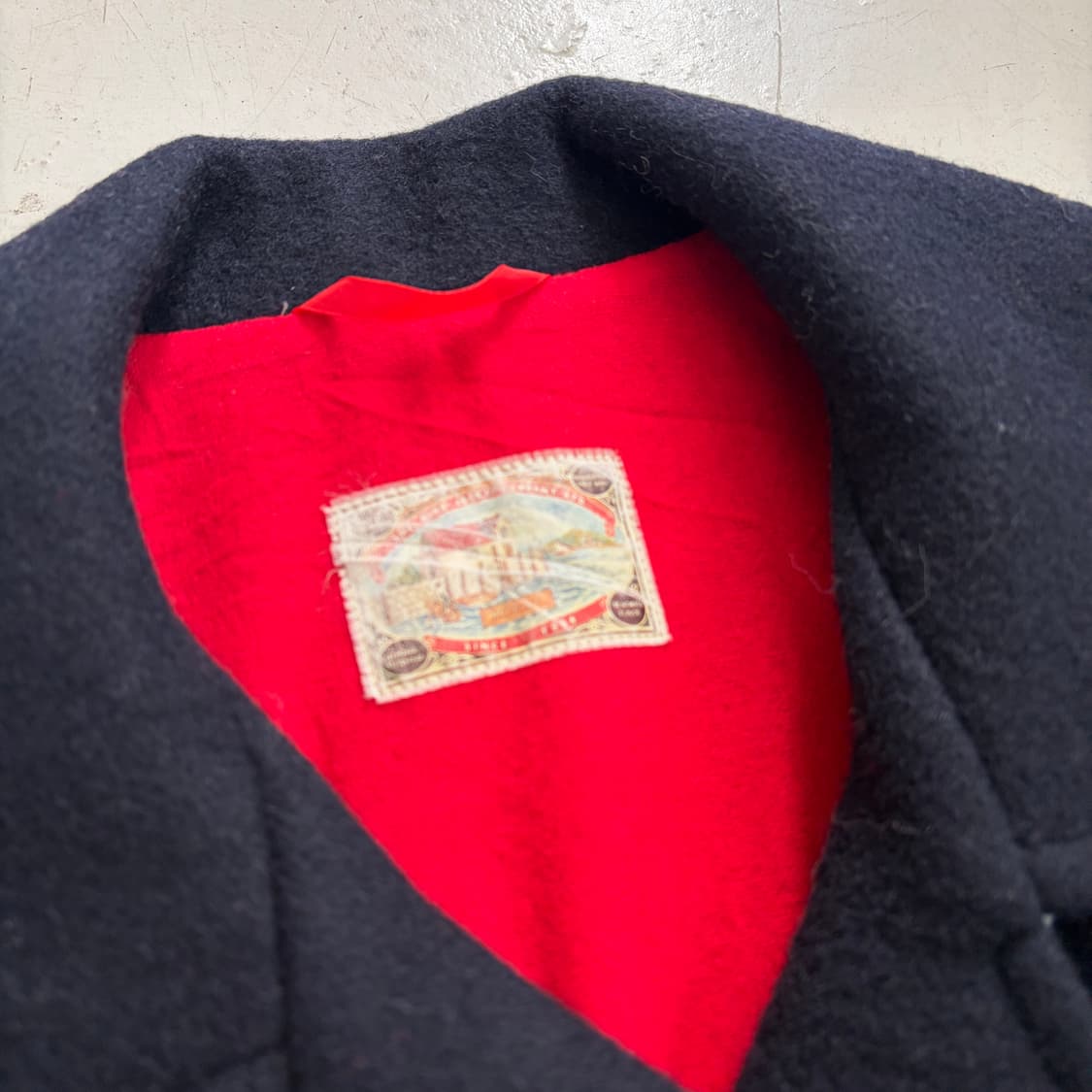 RING JACKET COMPANY 빈티지 울 더블 피코트 M 상품이미지5