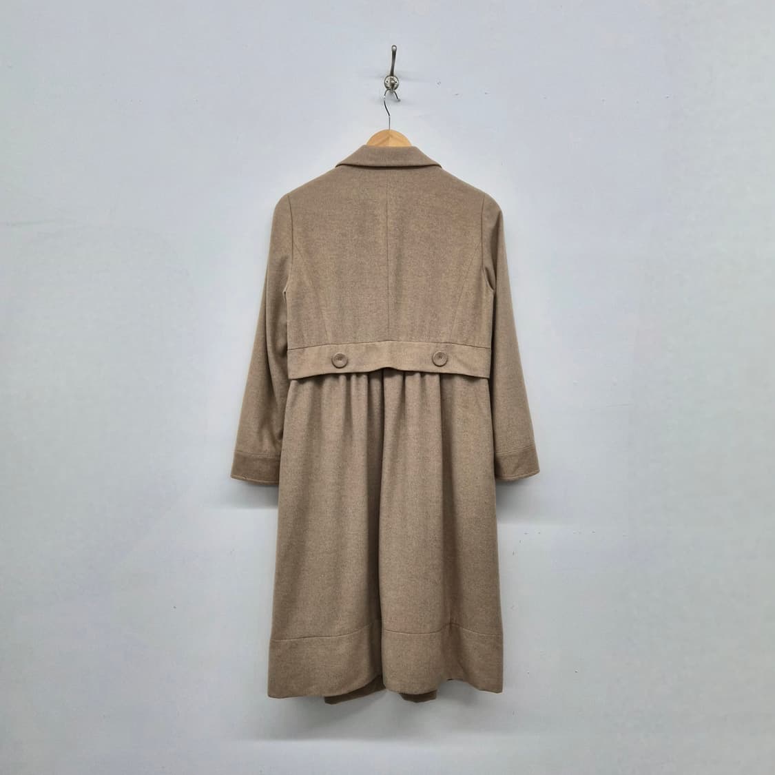 구호 베이지색 롱 코트 여성 S 상품이미지8