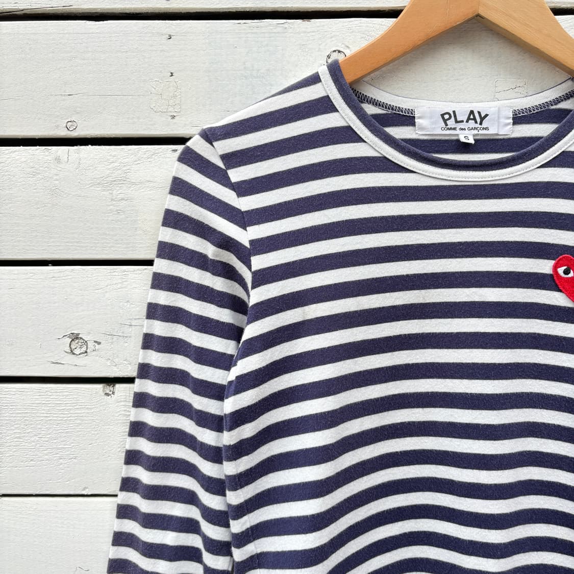 Comme des Garcons 꼼데가르송 스트라이프 롱슬리브 티셔츠 상품이미지4
