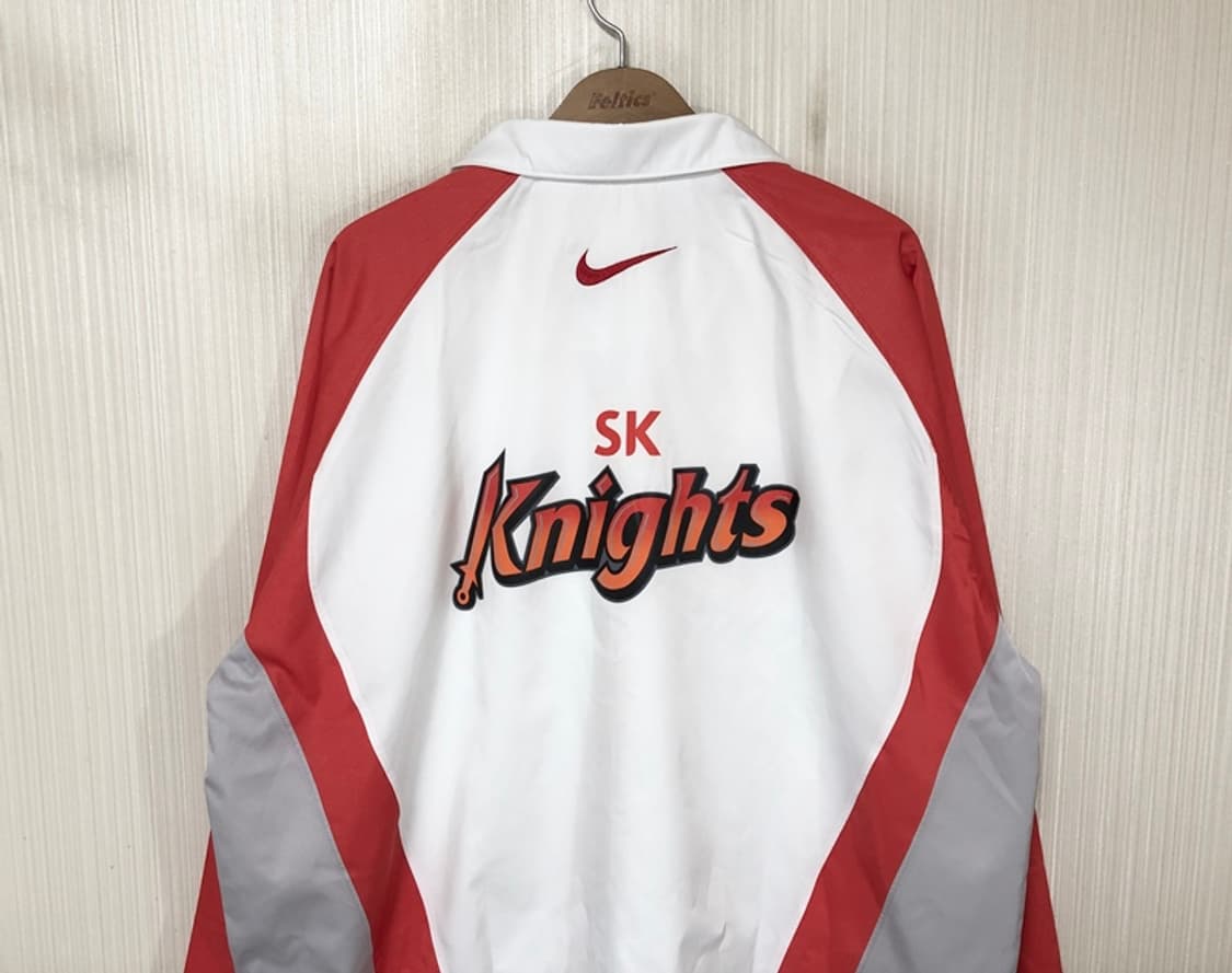 KBL 나이키 서울SK나이츠 선수지급 우븐 트레이닝 웜업자켓 4XL #4 상품이미지9