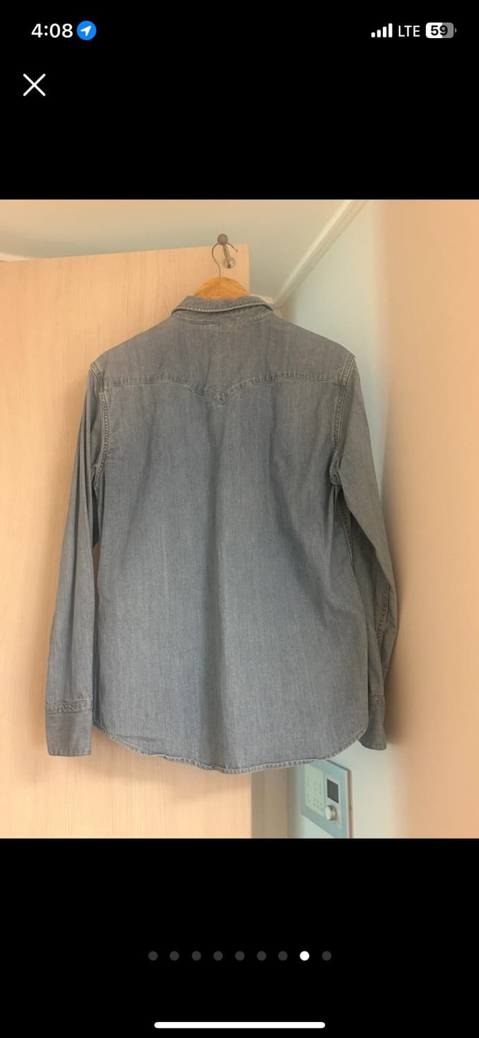 리바이스 바스토우 웨스턴 데님 셔츠 M 상품이미지5