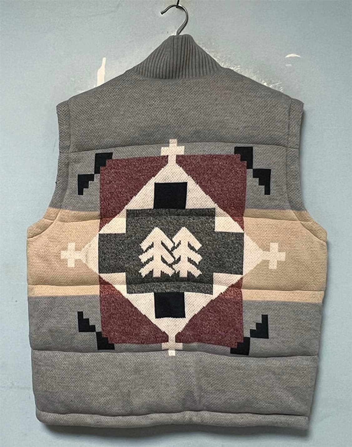 코오롱스포츠 남자 니트 패딩조끼 구스다운 XXL 110 상품이미지2