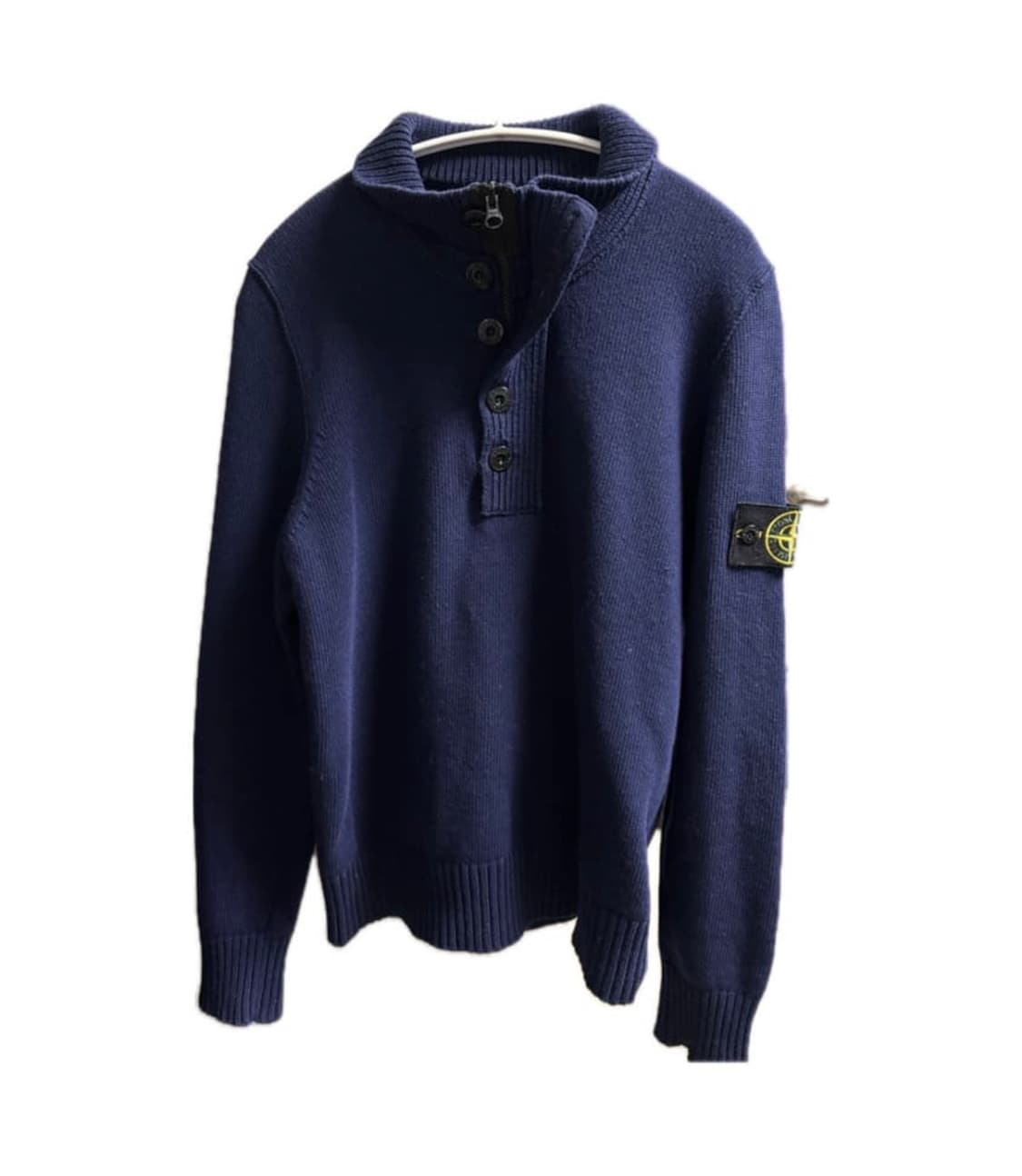 스톤아일랜드 와펜 하프집업 니트 m 상품이미지1