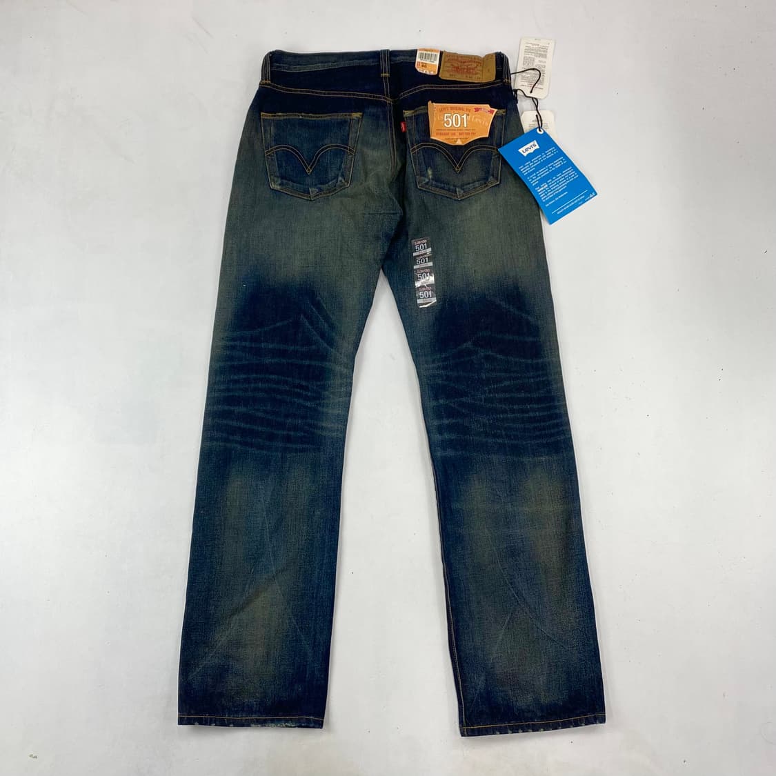 리바이스 501 데드스탁 워싱 데님 진 (34) 상품이미지2