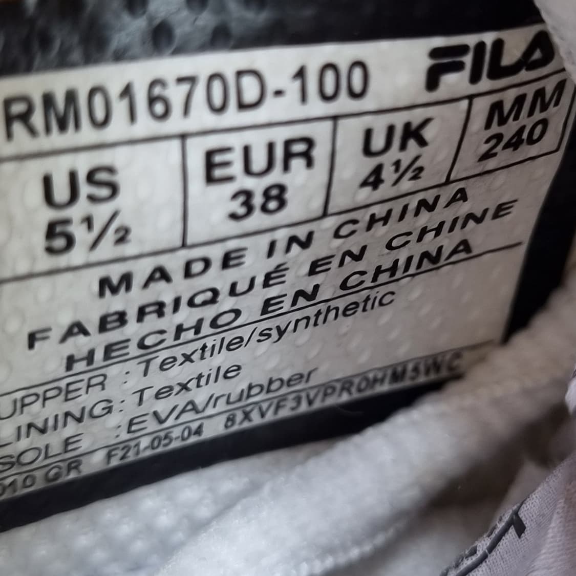 휠라 뉴런3 여성운동화230  상품이미지6