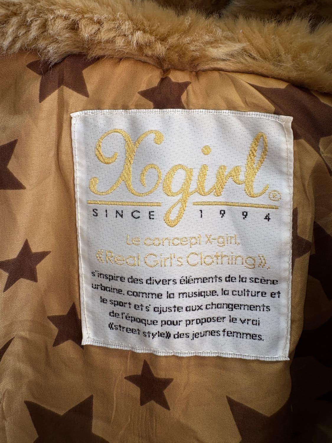 X-GIRL 퍼베스트 상품이미지5