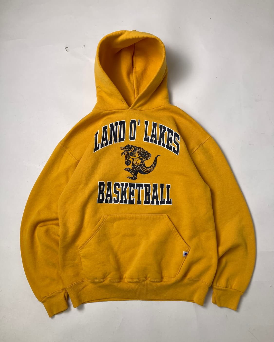 90s Russell Hoodie (yellow) 상품이미지1