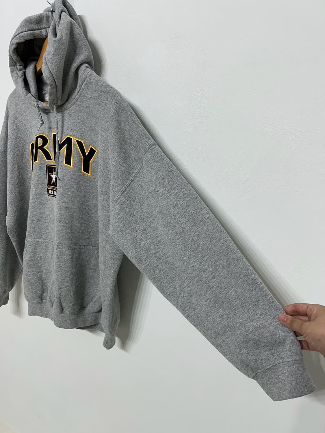 00's gildan U.S Army  hoodie Sweatshirt. 상품이미지2