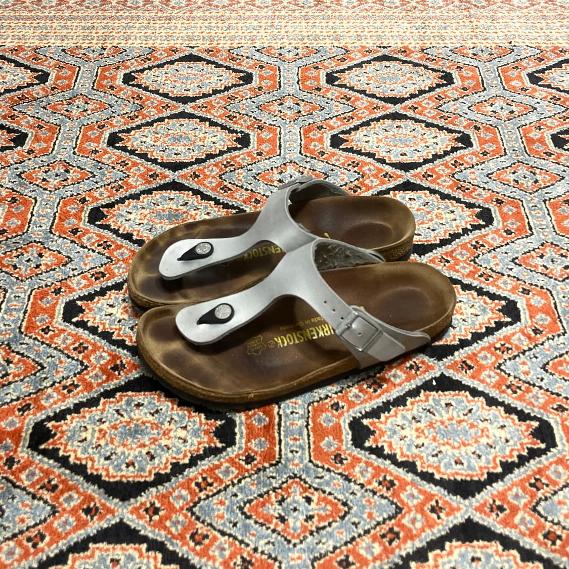 버켄스탁 지제 실버 쪼리 37 / 240 상품이미지1