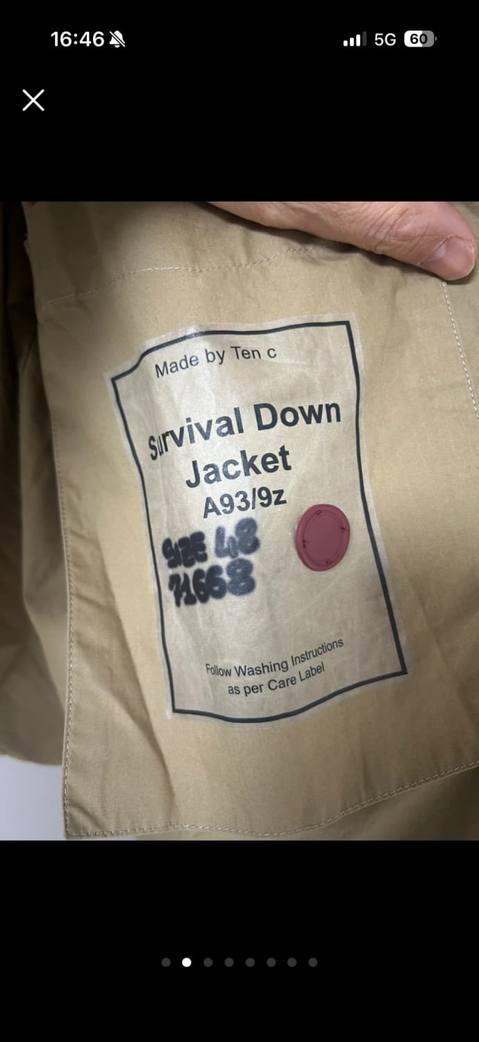 Ten c Survival 다운 자켓 48 상품이미지2