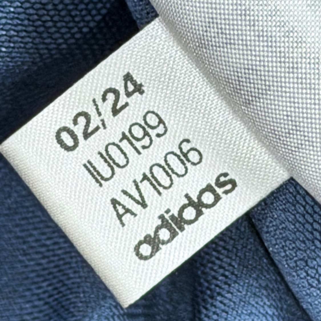 아디다스 핀 스트라이프 풋볼 저지 반팔 프리러브 잉크 블루 M 상품이미지7