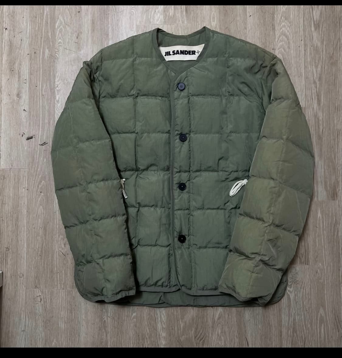 질샌더 덕다운 나일론 캔버스 자켓 S 상품이미지1