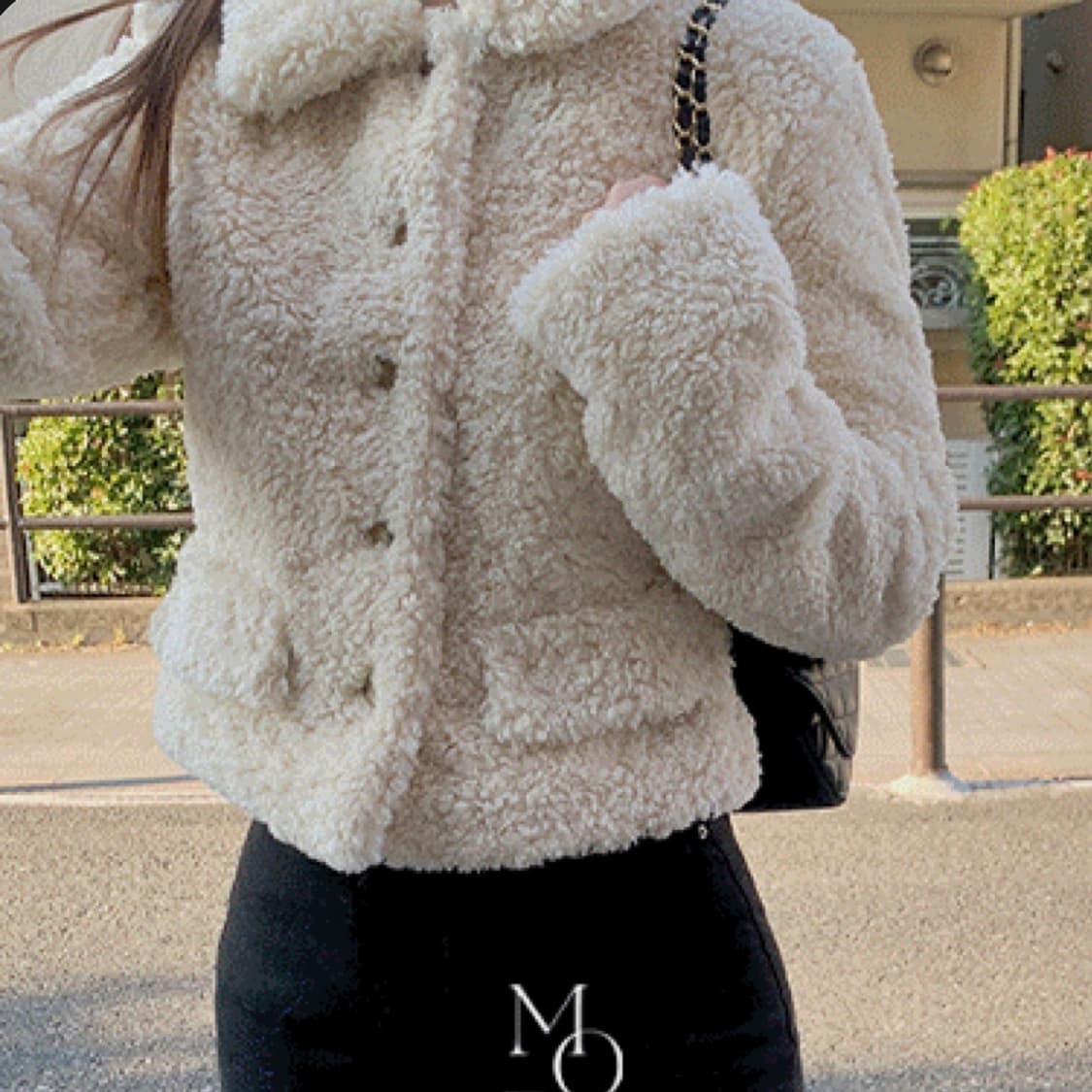 모던로브 테디 라인 퍼자켓 상품이미지2