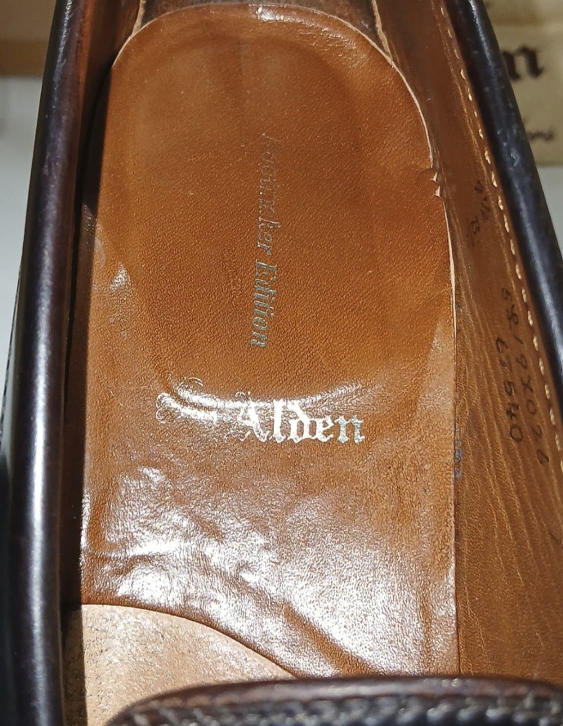 [판매]ALDEN 67540 LHS 알든 라벨로 쉘코도반 페니로퍼9.5 상품이미지9