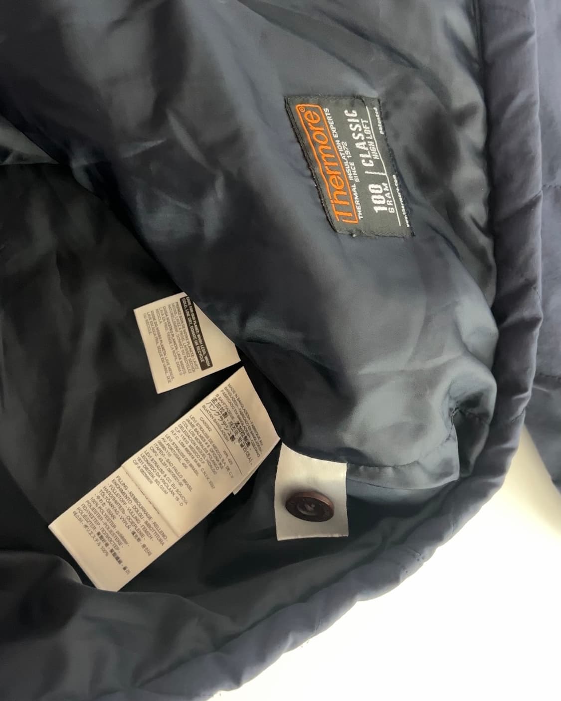 리바이스 퀼팅 자켓 M 상품이미지4