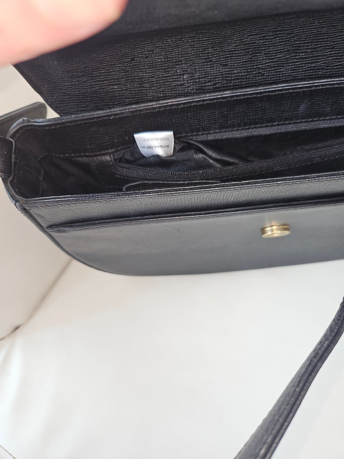 정품)) MCM 블랙 숄더백 상품이미지5