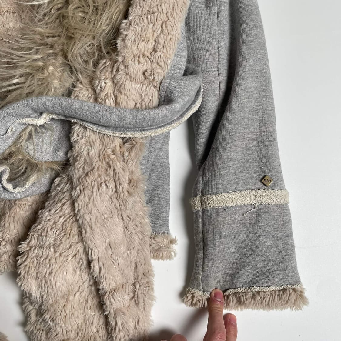 No-l-ita fur+jersey jk 상품이미지7