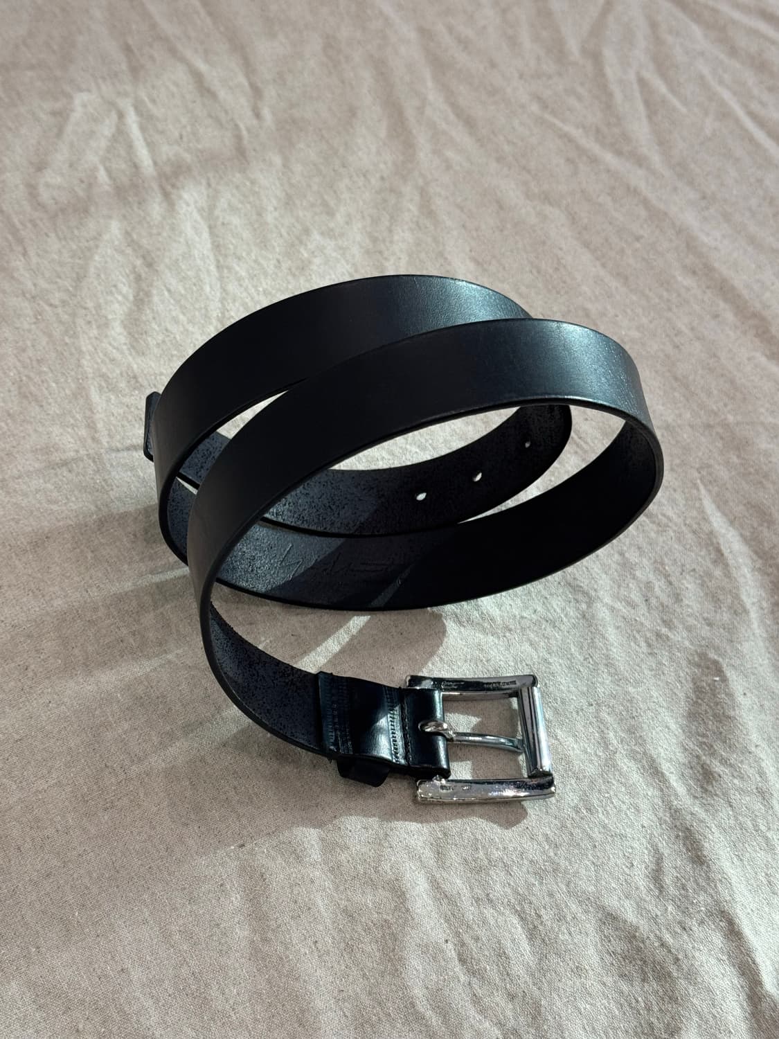 요지야마모토 뿌르 옴므 레더 벨트 상품이미지1