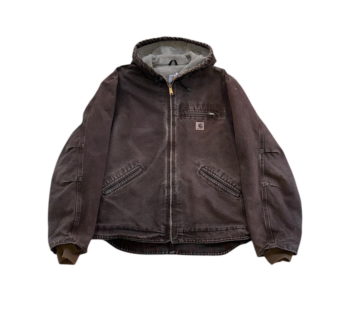 칼하트 J141 브라운 시에라 액티브 후드자켓 상품이미지1