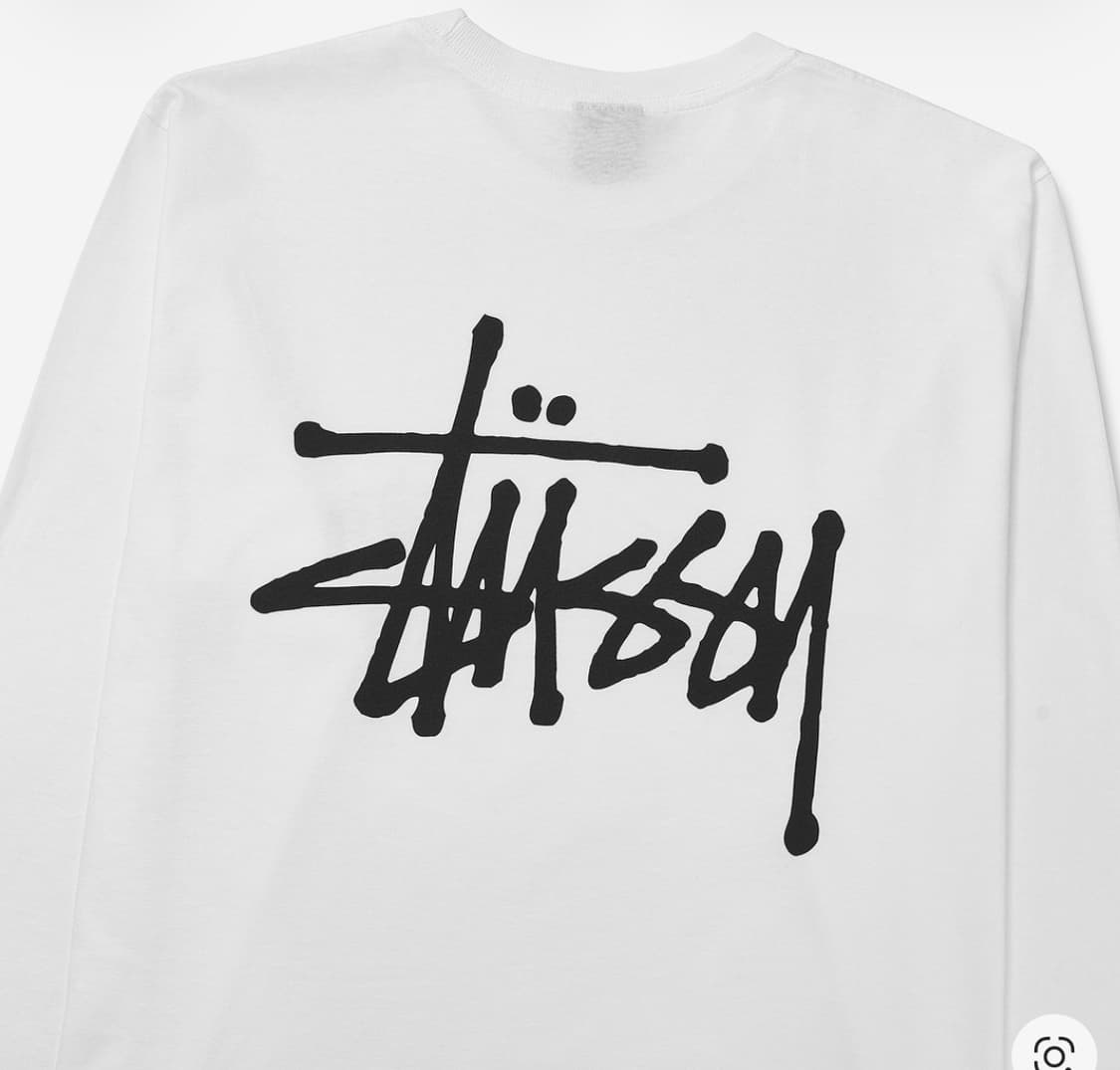 스투시 베이직 스투시 롱슬리브 티셔츠 M 상품이미지3