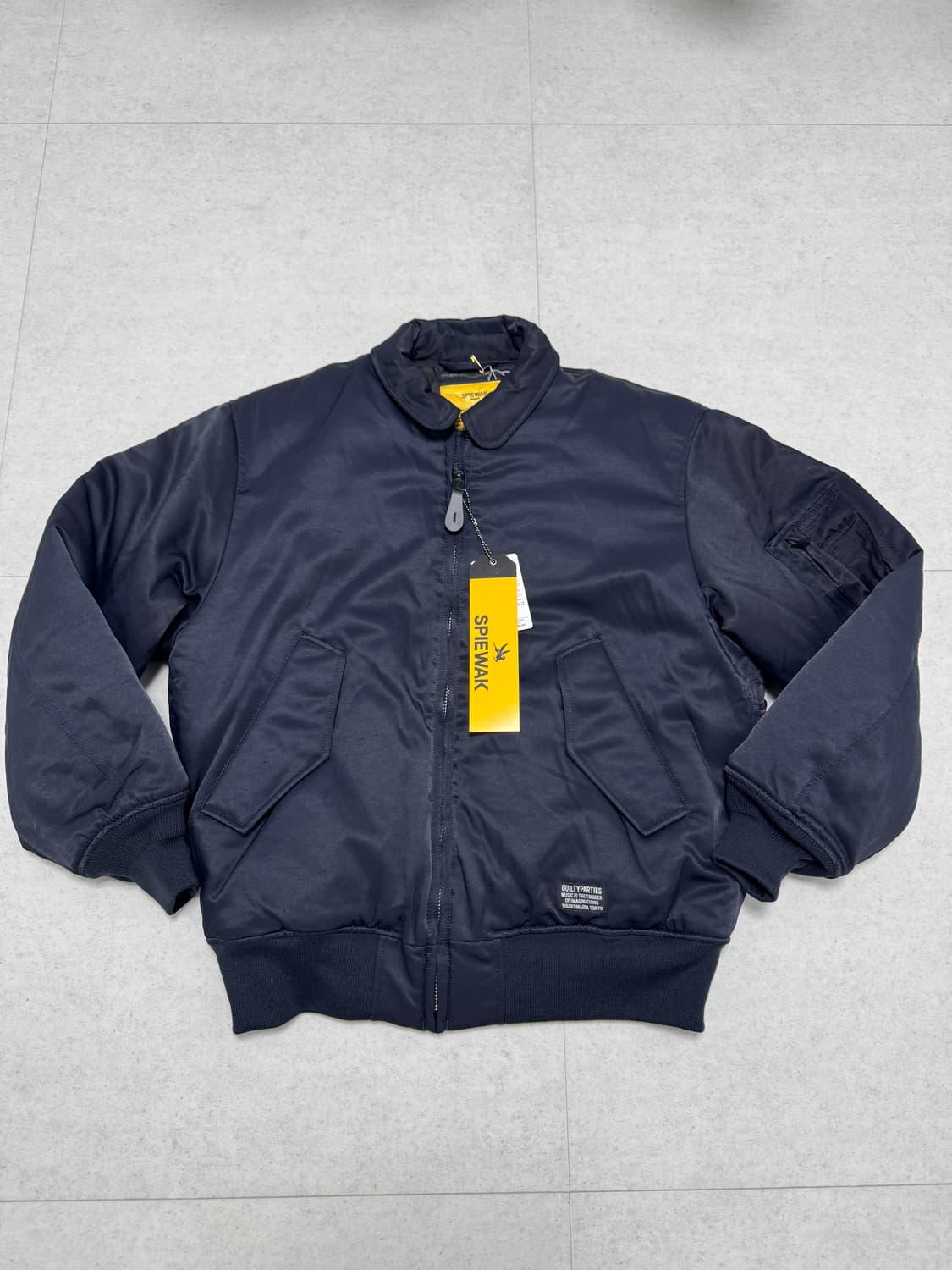 25FW 와코마리아 CWU-45 플라이트 자켓_네이비 XL 새상품 상품이미지1