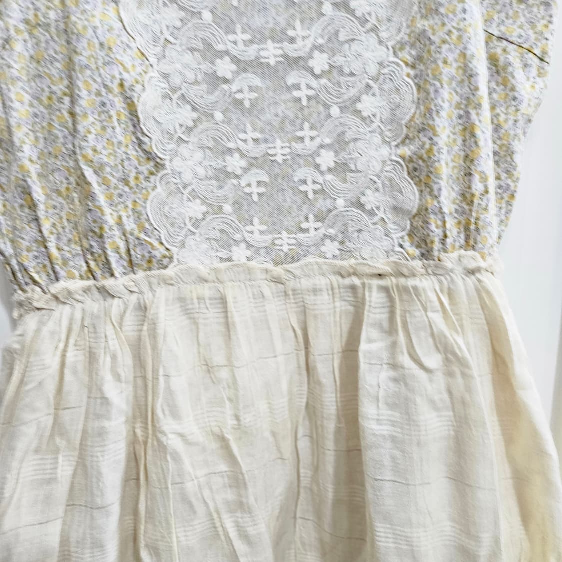 레이스 플라워 레이어드 원피스 상품이미지4