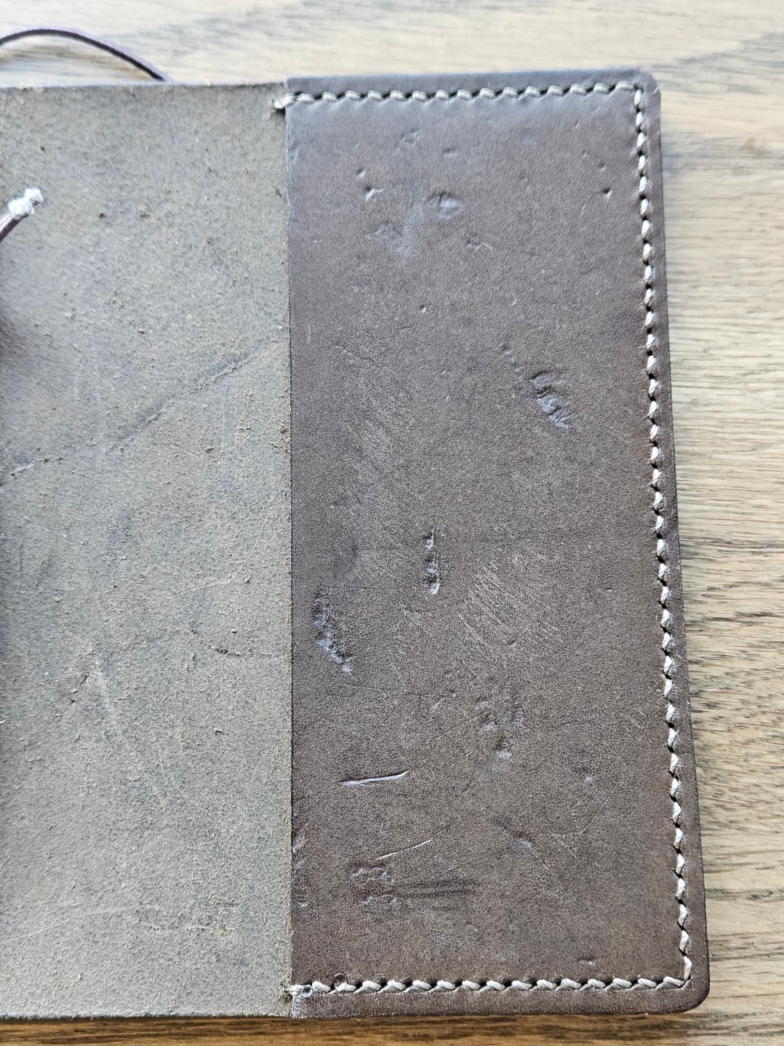 패스포트 사이즈의 작은 가죽 노트 커버 #가죽커버 상품이미지4