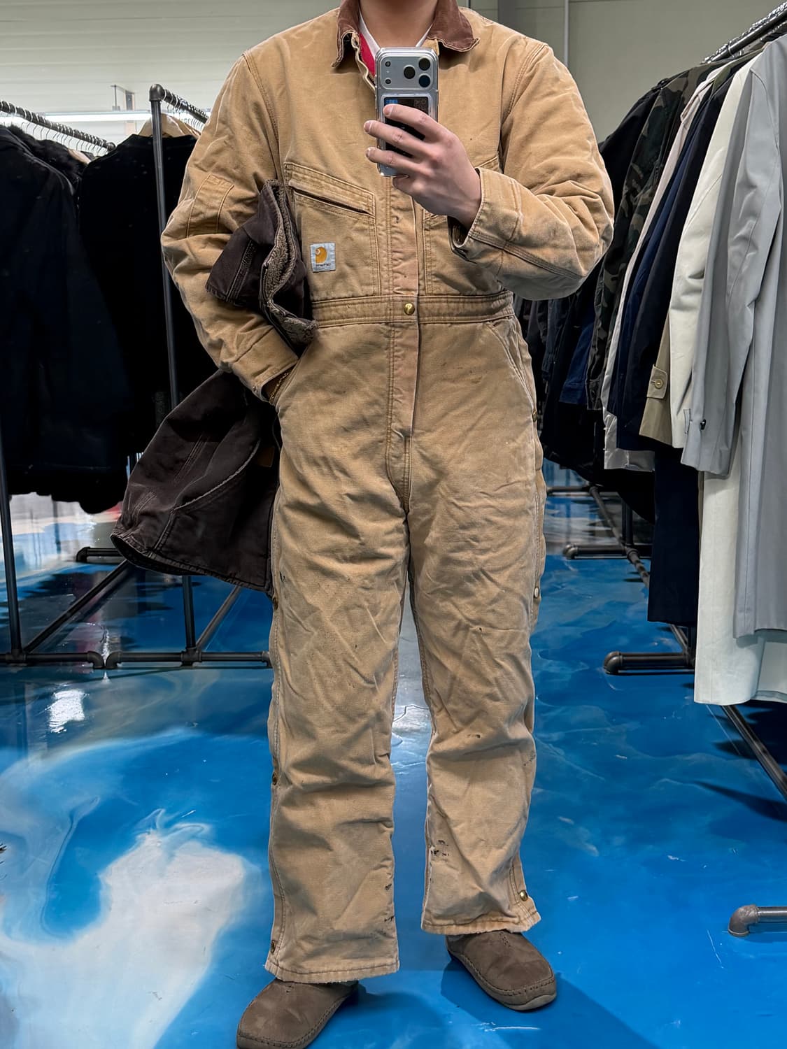 칼하트 빈티지 90s 점프슈트 상품이미지6