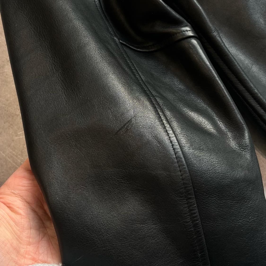 폴로랄프로렌 100% 리얼 가죽 자켓  상품이미지10