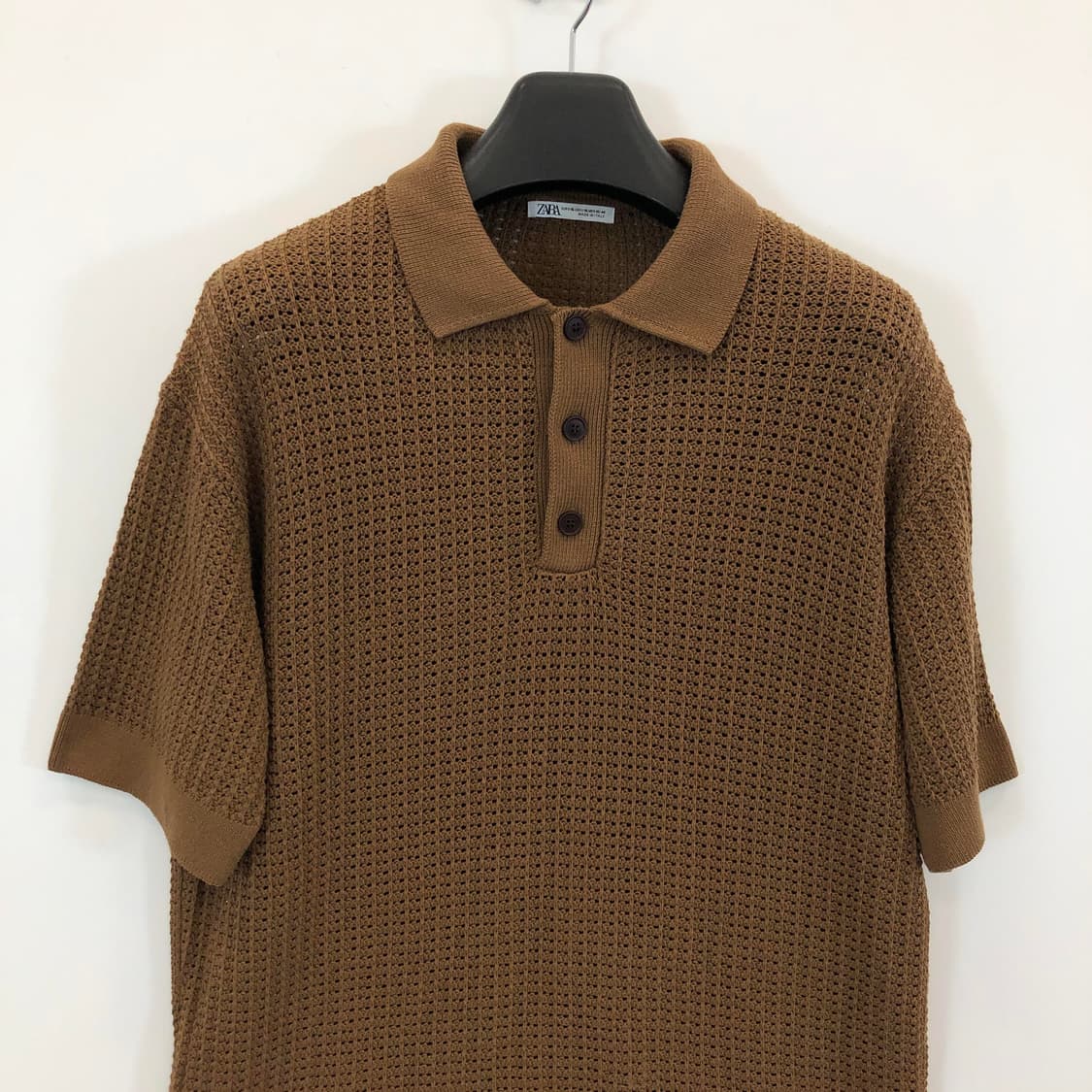 자라 크로셰 코튼 니트카라티 L-XL 상품이미지2