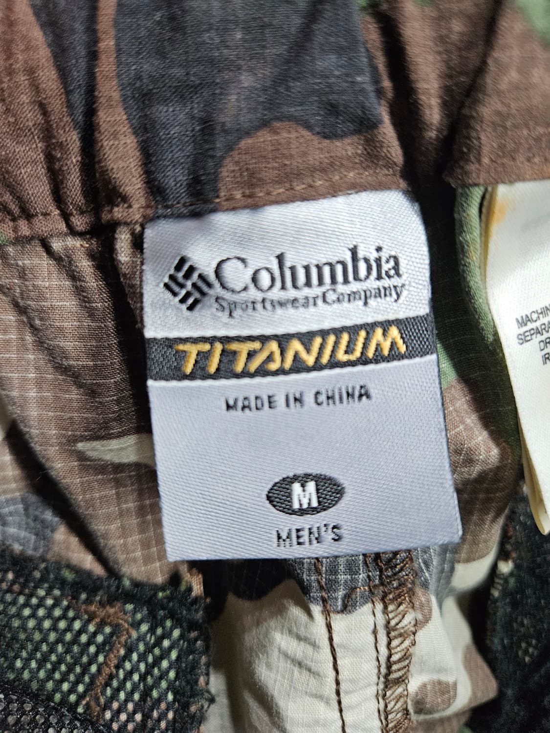 콜롬비아 카모 남성 허리 30~31 카고팬츠  상품이미지3