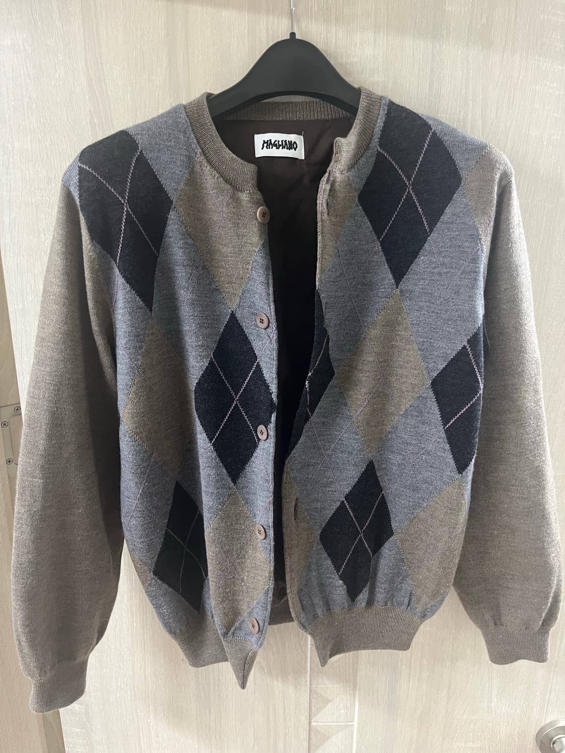 마리아노 아가일 인타르시아 가디건 상품이미지5