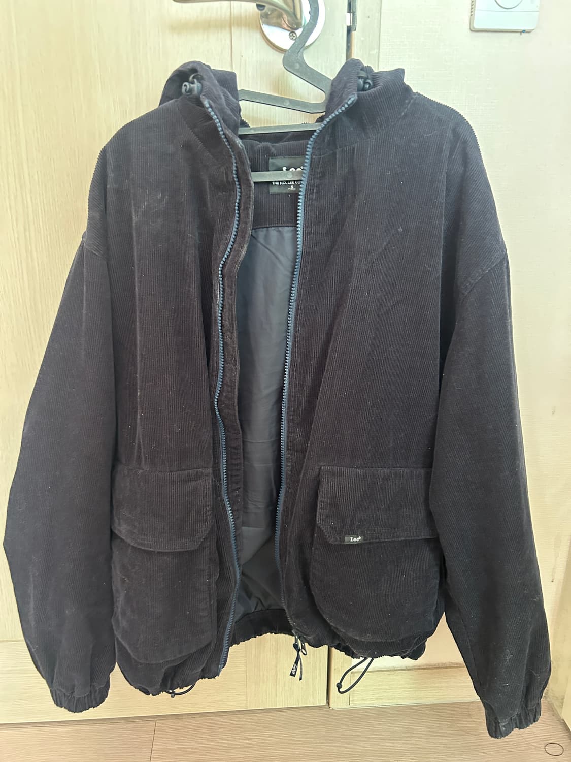 Lee 골지 후드집업 상품이미지1