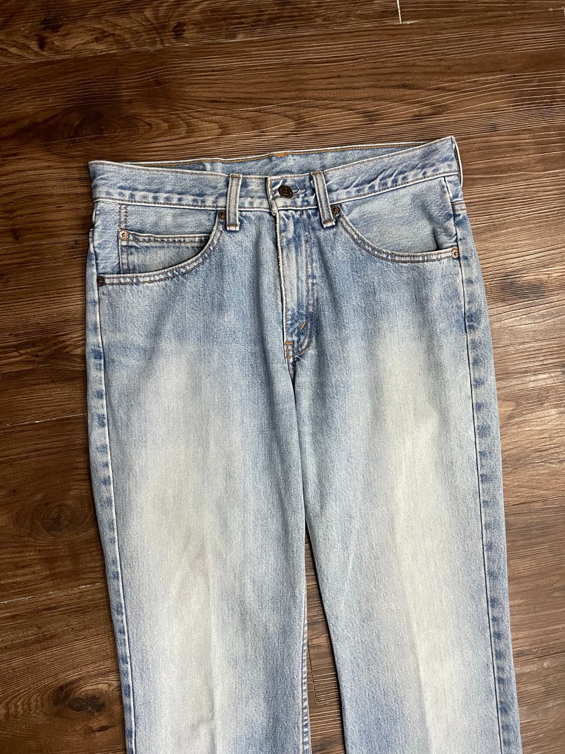 90s 리바이스 217 오렌지탭 데님 팬츠  상품이미지2