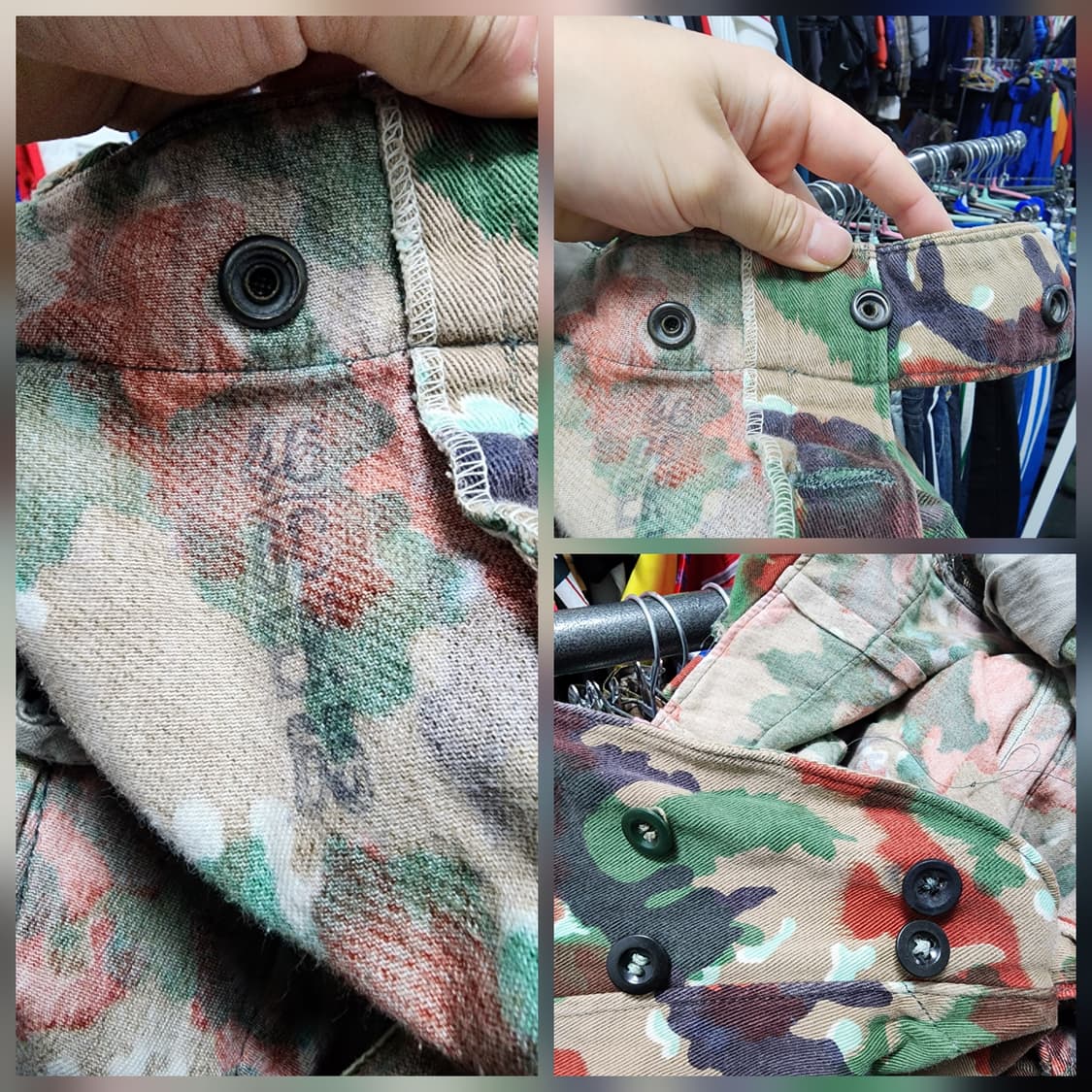 80s 스위스군 알펜플라주 M83 롤업 팬츠 상품이미지10