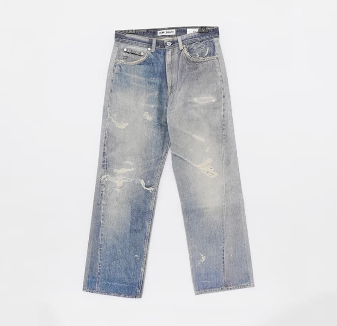 [31] 아워레가시 써드컷 디지털 데님 프린트 상품이미지1