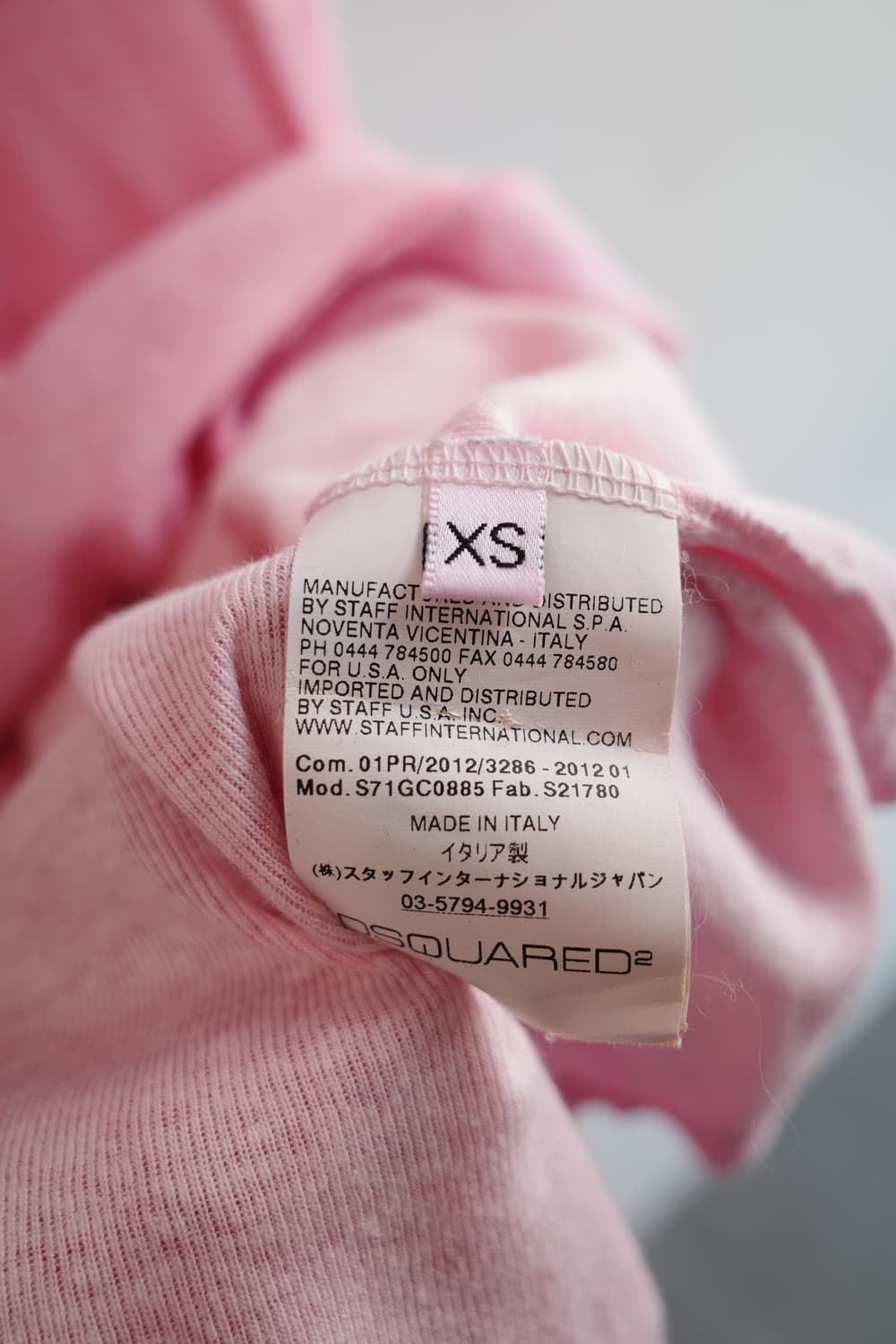 DSQUARED 디스퀘어드 프린팅 티셔츠 (MADE IN ITALY) 상품이미지6