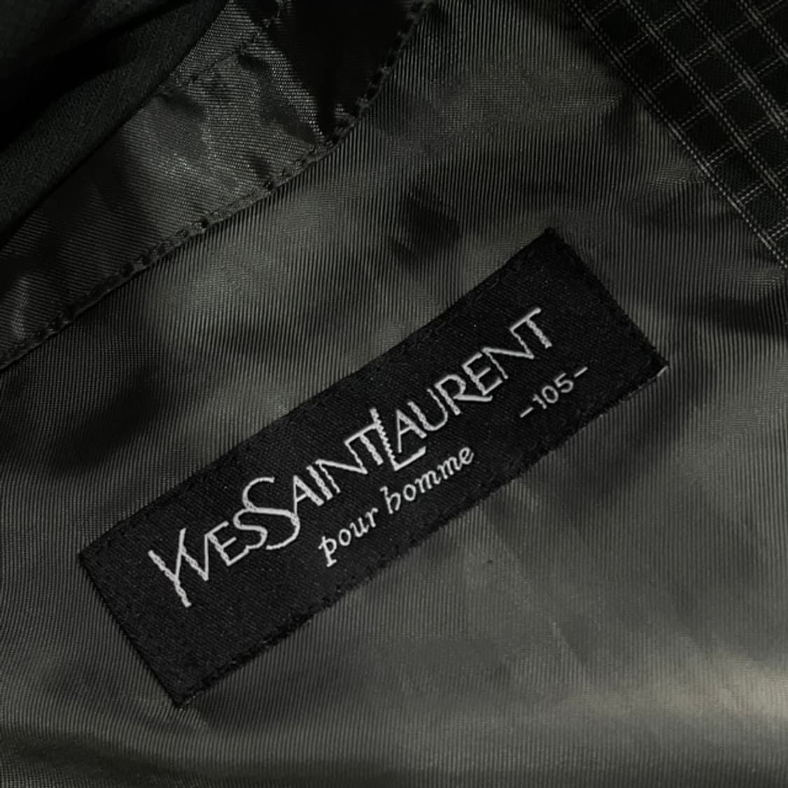 105 입생로랑 미니멀 린넨 블루종 자켓 상품이미지4