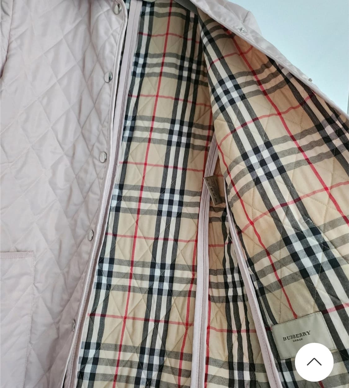 버버리퀼팅자켓s 상품이미지3