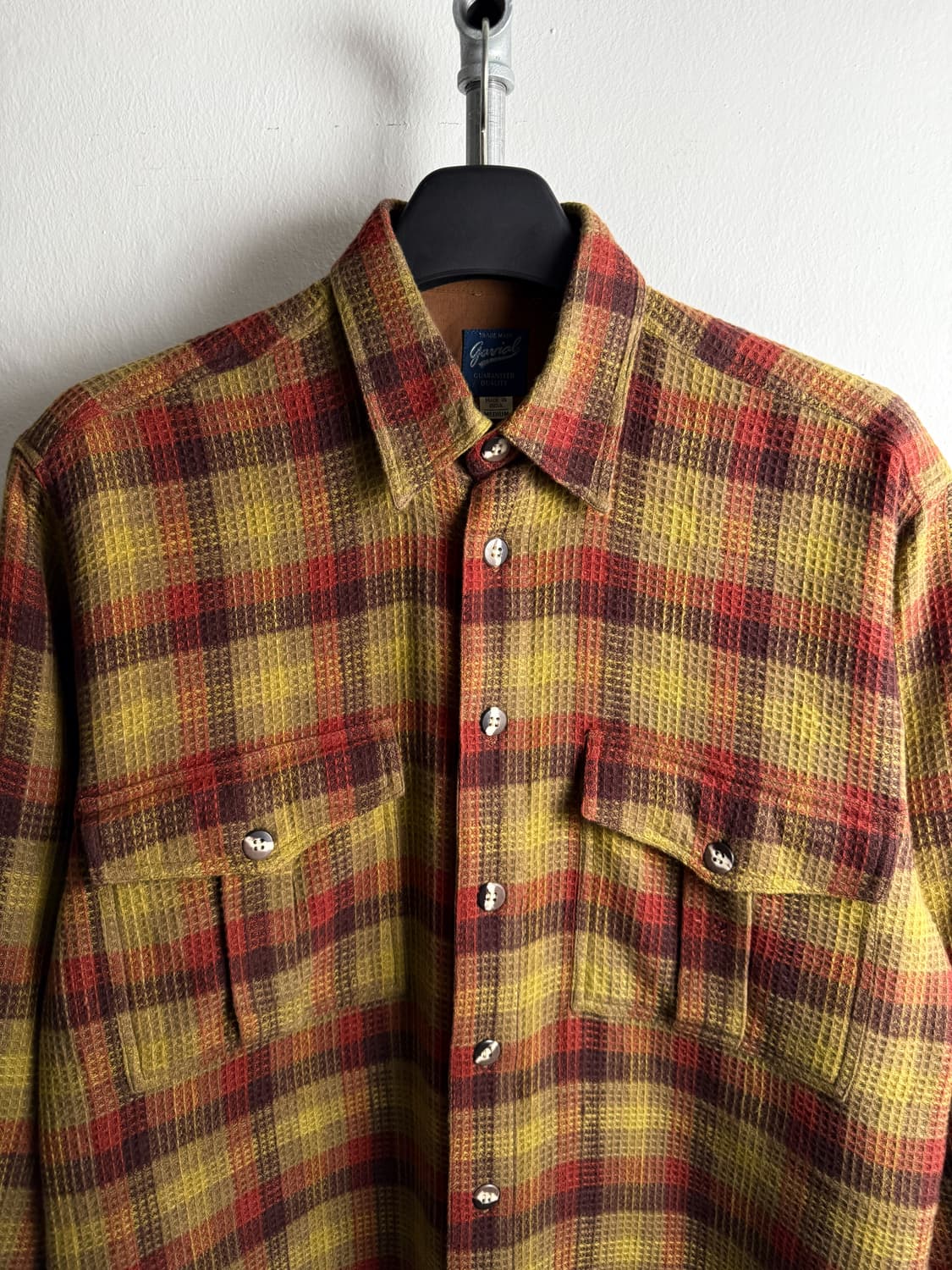 Vintage Gavial Cotton Check Shirt 상품이미지2